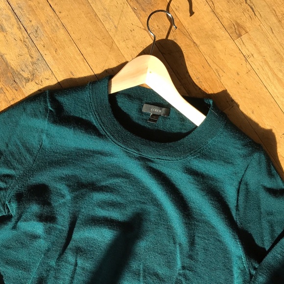 J. Crew Emerald Tippi Sweater M
