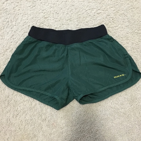 Oregon Duck athletic shorts
