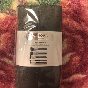 ✨Sephora Deluxe Charcoal antibacterial brush set✨