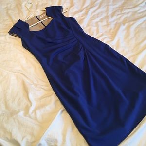 Calvin Klein royal blue cocktail dress