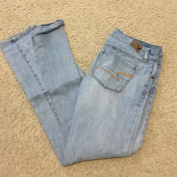 American eagle jeans, size 2, skinny, light wash