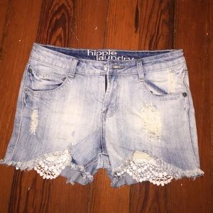 jean shorts