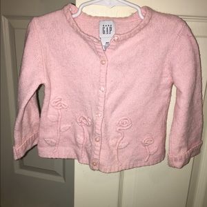 Baby GAP girls cardigan sweater