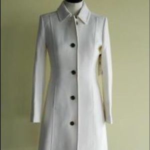 J. Crew Ivory Lady Day Coat w/ Thinsulate - NWT
