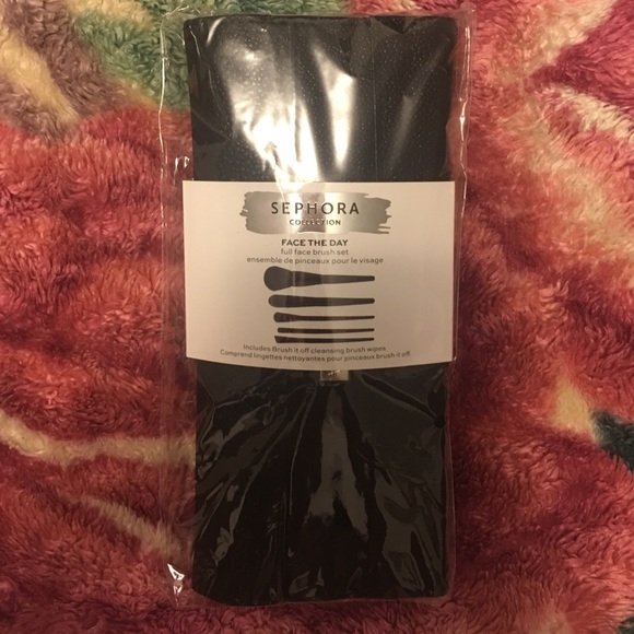 ✨Sephora Face The Day full face brush set✨