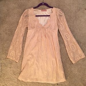 Lacey Boho Long Sleeve dress