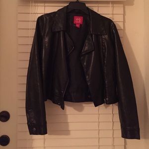 Nordstrom faux leather jacket