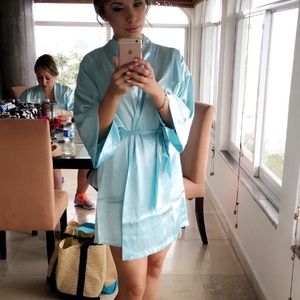 Light blue robe
