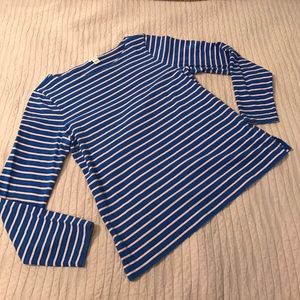 J. Crew Factory long-sleeve boat neck t-shirt