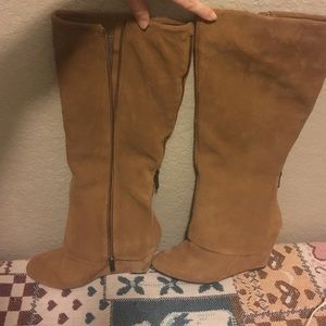Jessica Simpson suede boots