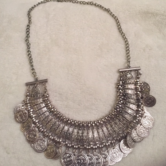 SOLDβΌοΈπHPπCoin Tassel Necklace - Picture 3 of 3