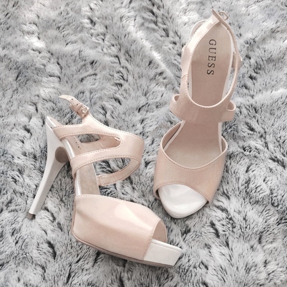Guess Shoes - Guess Cut Out Platform Heels