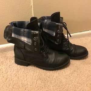 Black Combat Boots