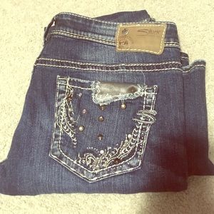 Silver Aiko Bootcut Jeans