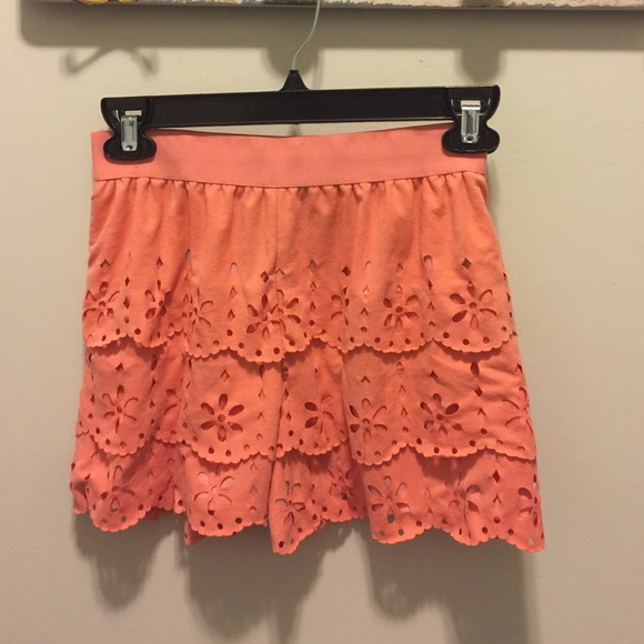 Sequin Hearts girl shorts