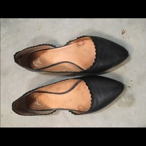 Jack Rogers scalloped flats-size10