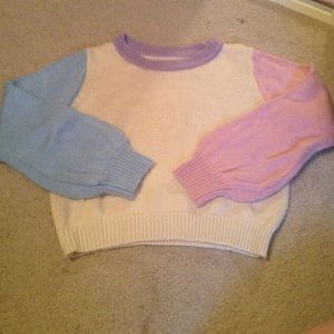Multi color sweater