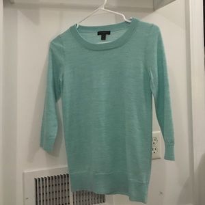 Cute blue sweater from J Crew. Never worn. no tags