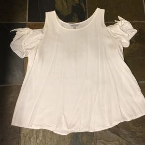 White Tie Sleeve Top