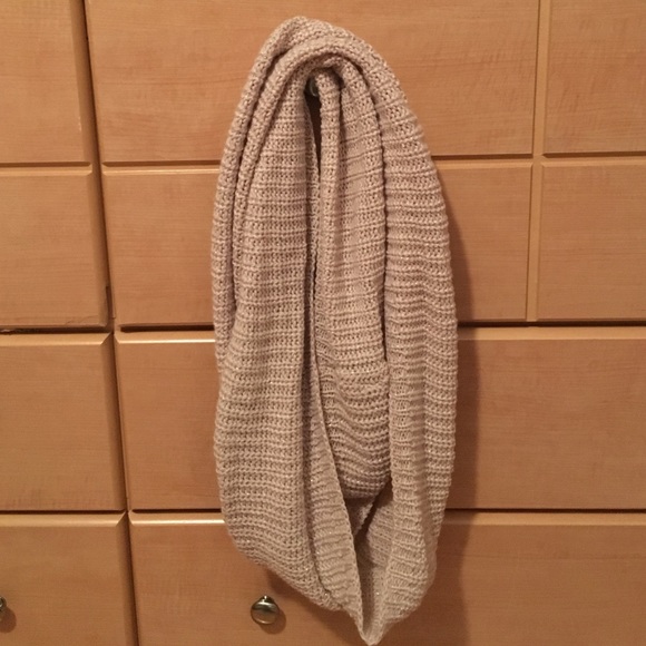 Tan infinity scarf