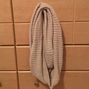 Tan infinity scarf