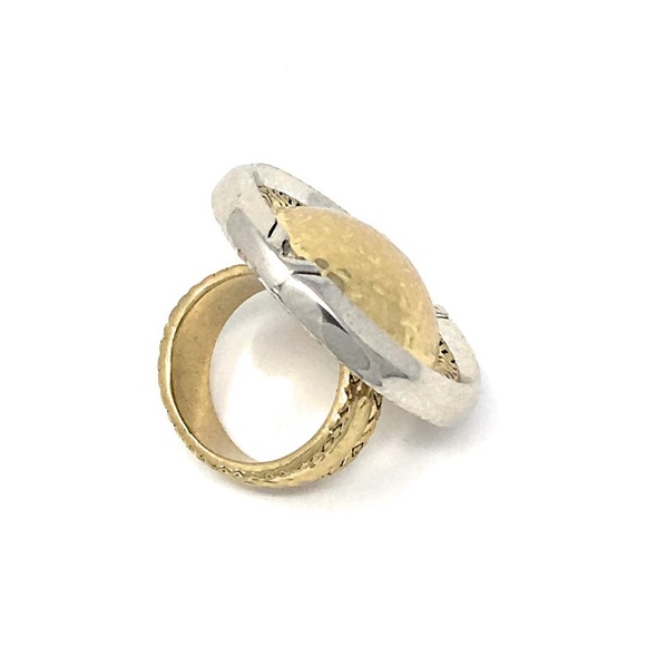 House of Harlow 1960 Golden Scutum Ring - Picture 8 of 8
