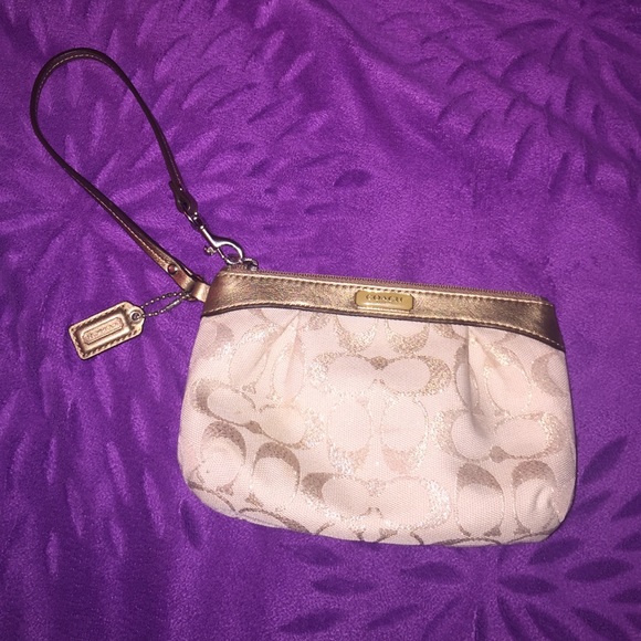 Coach wristlet