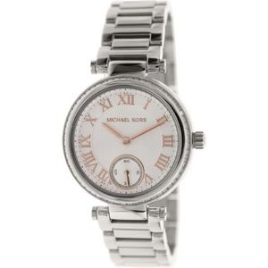 BRAND NEW Michael Kors sterling silver watch