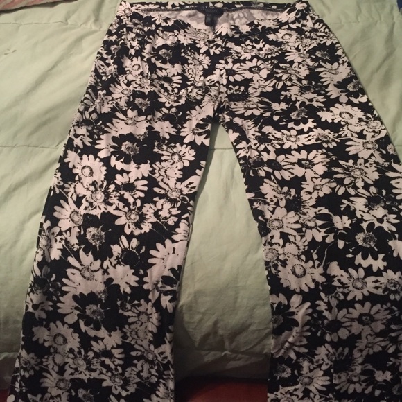 Floral leggings
