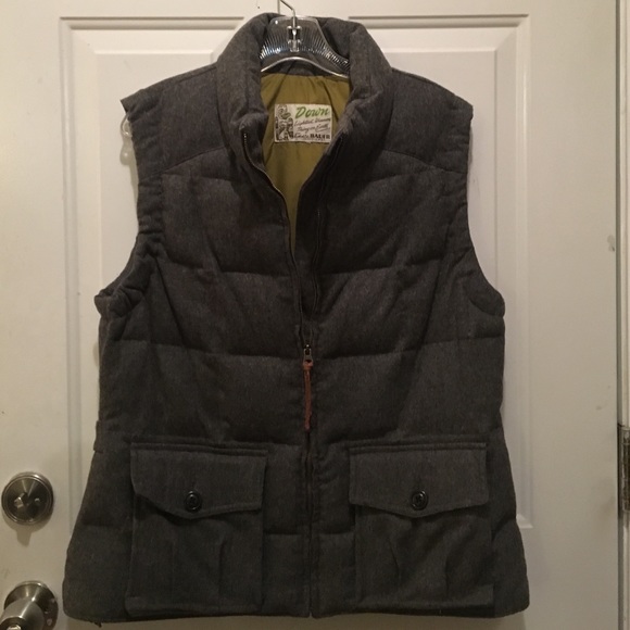 Eddie Bauer Jackets & Blazers - Vintage Grey wool, down vest