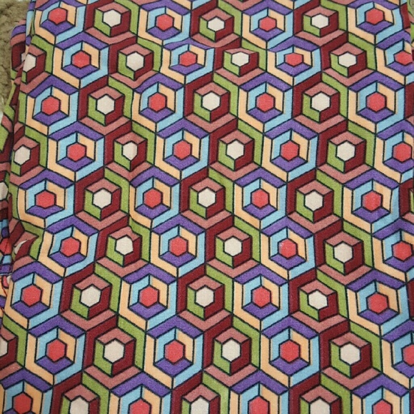 LuLaRoe one size leggings - Picture 2 of 2