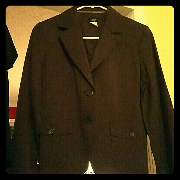 J.Crew women's Blazer Brown - Picture 1 of 4