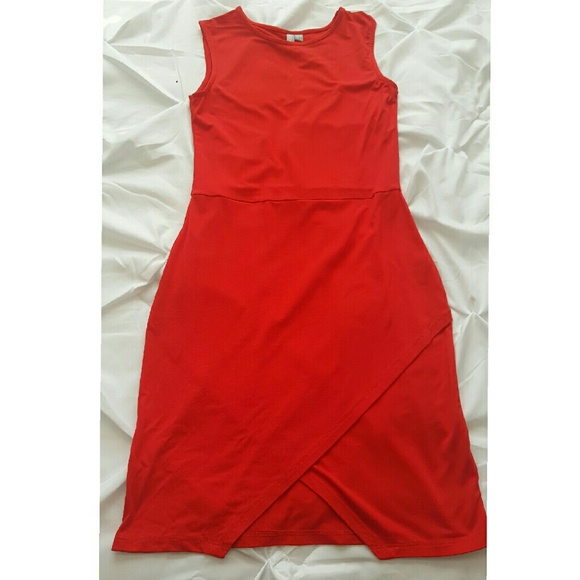 ASOS petite red party dress