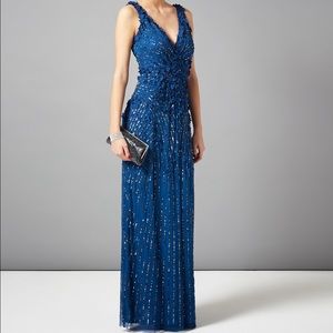 Phase Eight Viviana Petals Dress (Blue)