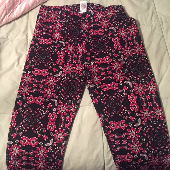 Floral leggings