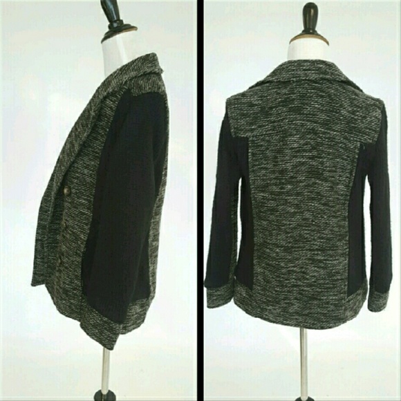 Nordstroms BP Black Knit Coat - Picture 4 of 4