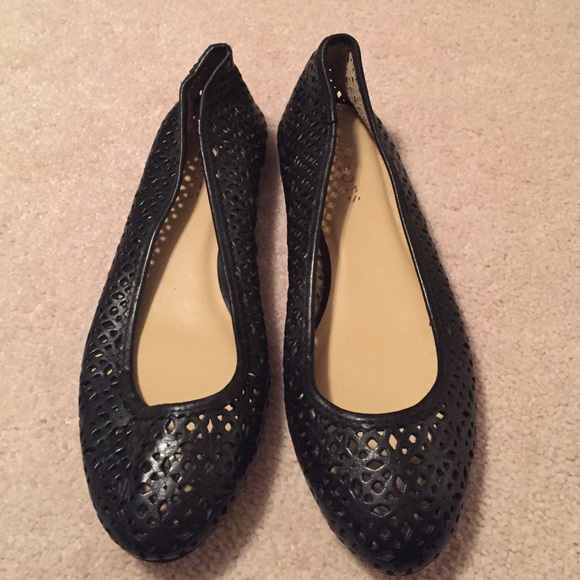 NWOT Talbots Black Flats