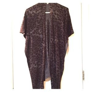 Wilfred Leopard Print Cardigan