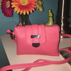 Charming Charlie Small Coral Purse