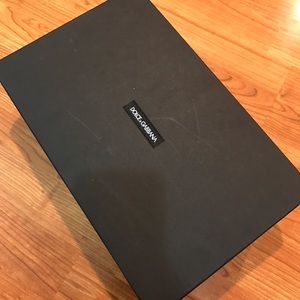 Dolce Gabbana shoes box, like new