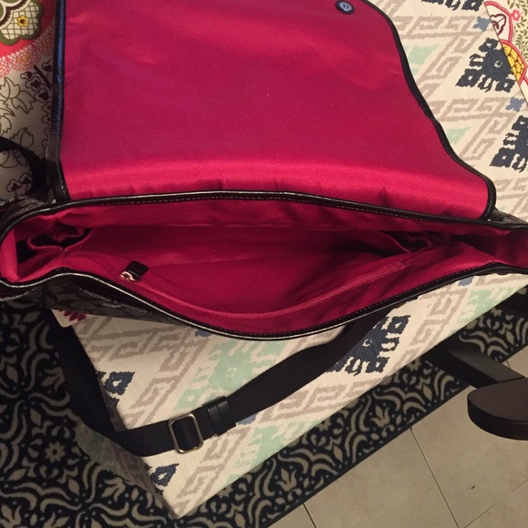 Coach Signature Diaper Messenger Bag!