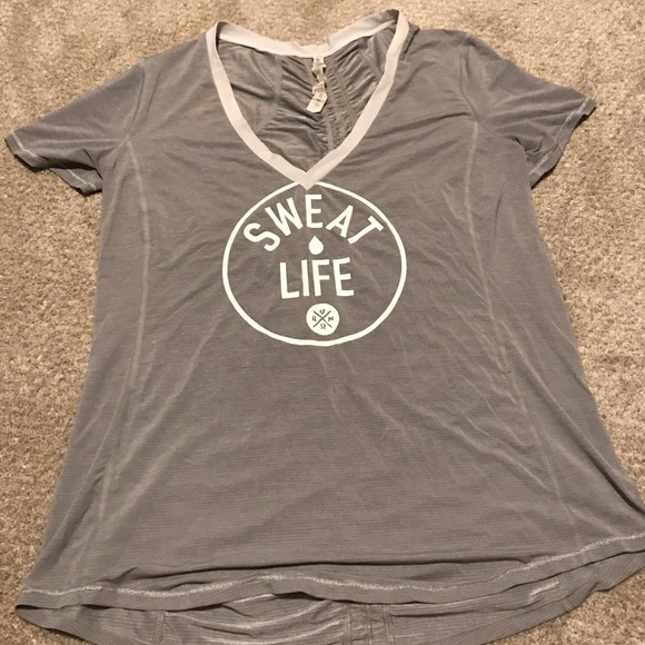 Lululemon Sweat Life Tee Top