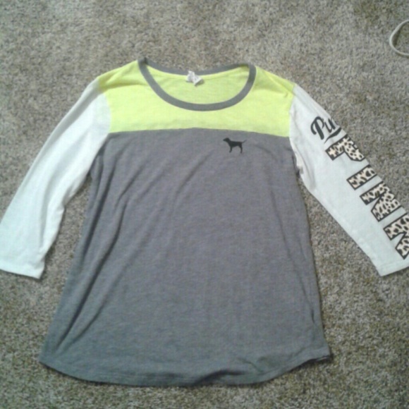 3/4 Sleeve VS Pink Shirt