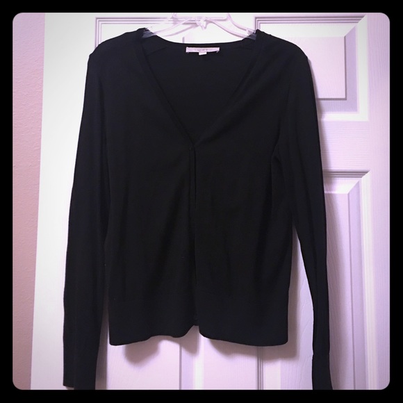 Ann Taylor Loft black cardigan