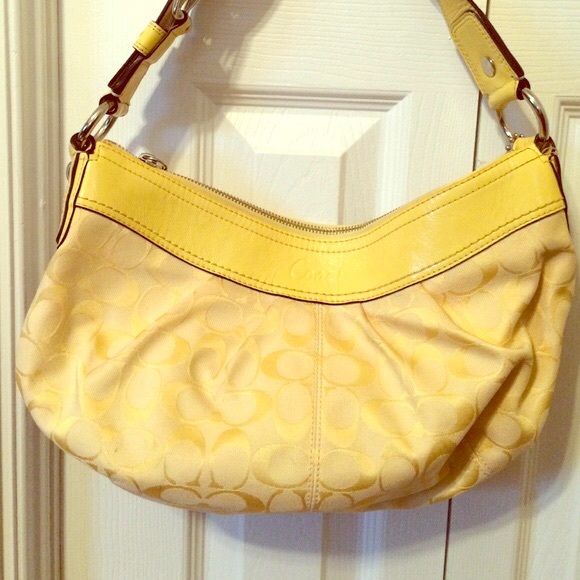 Coach Bags Buttercup Yellow Coach Bag Poshmark