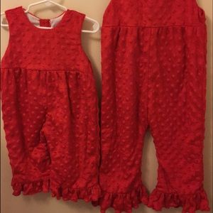 18m NWT Babeeni minky dot romper