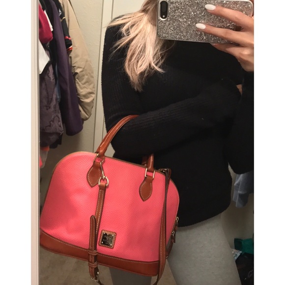 Dooney & Bourke Pebble Zip Zip Satchel