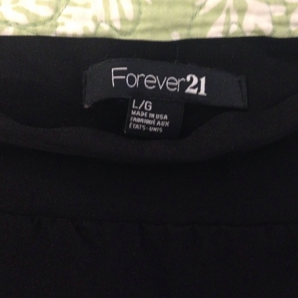 LAST CALL EXPIRES 11/15 Forever 21 black mini pencil skirt - Picture 2 of 3