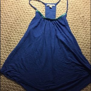American eagle tank with beading detail