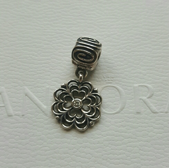 pandora dogwood clip charm pandora dogwood clip charm